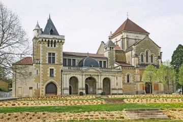 The Basilica of Fontaine-lès-Dijon, France